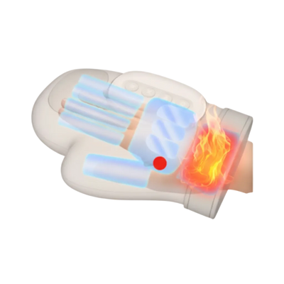 Hand massage device palm icon