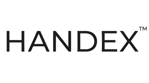 Handex logo with trademark